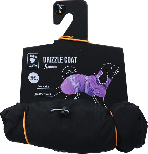 Hurtta Hundemantel Drizzle Coat Raven