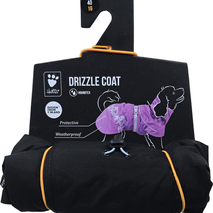 Hurtta Hundemantel Drizzle Coat Raven