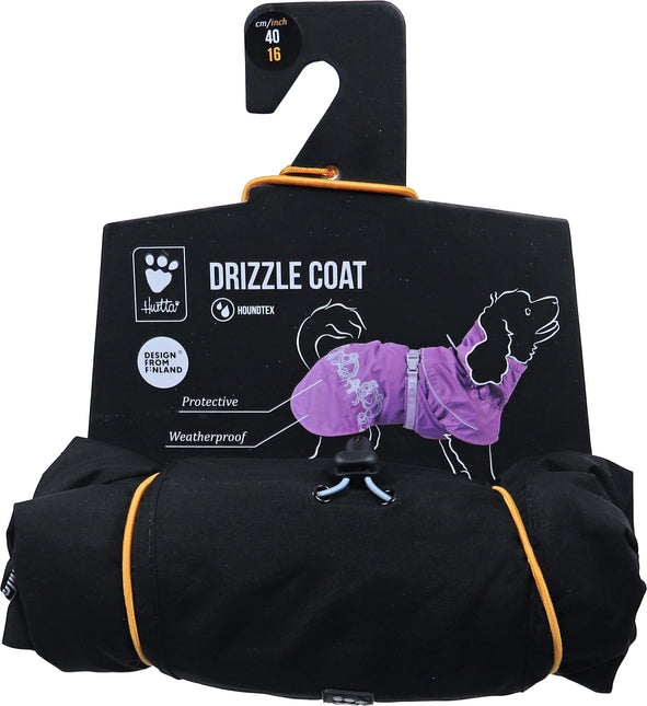 Hurtta Hundemantel Drizzle Coat Raven