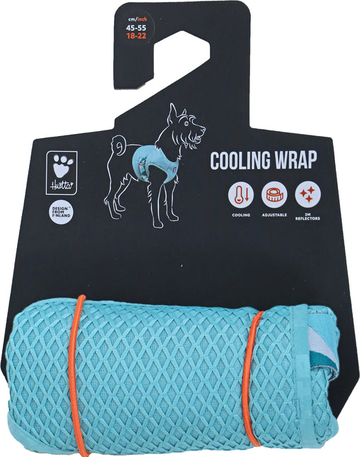 Hurtta Koelvest Hond - Cooling Wrap Aquamarine