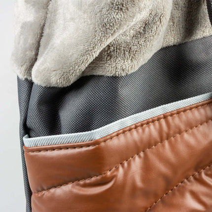 AnimalstoreXL Duvoplus Paris Pet Bag Chic 42x21x27cm Caramel