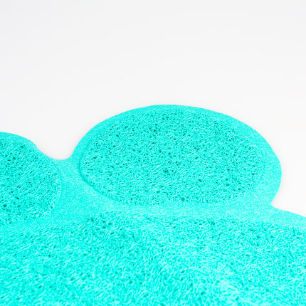 AnimalstoreXL Duvoplus Kattenbakmat Pootje Petrol