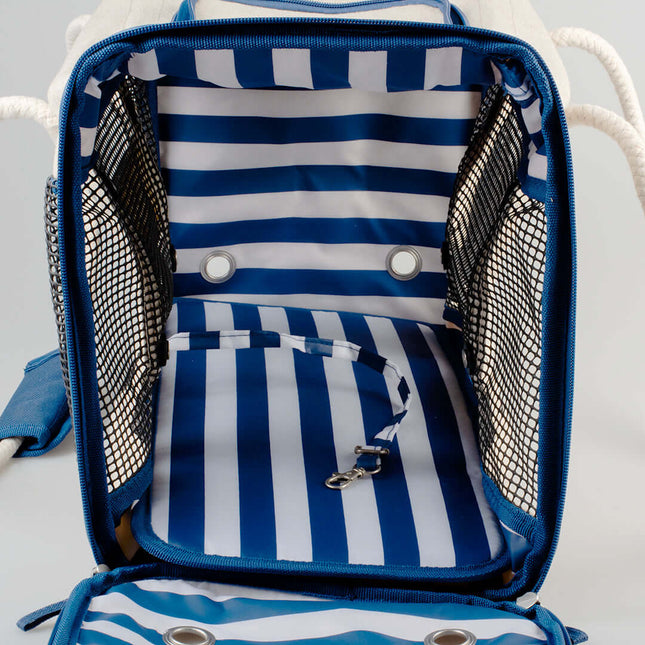 AnimalstoreXL Duvoplus Saint-Tropez Travel Bag 53x25x32cm max 9kg Beige