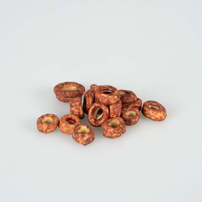 AnimalstoreXL Duvoplus - Knapperige Zalmringen - 50g