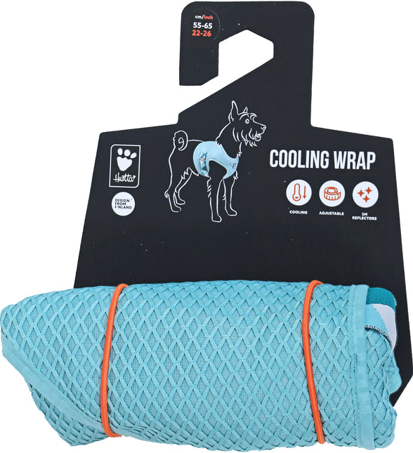 Hurtta Koelvest Hond - Cooling Wrap Aquamarine