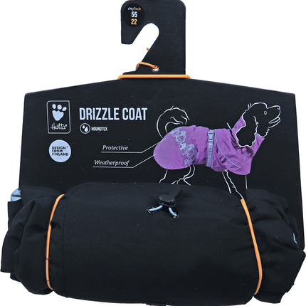 Hurtta Hondenjas Drizzle Coat Raven