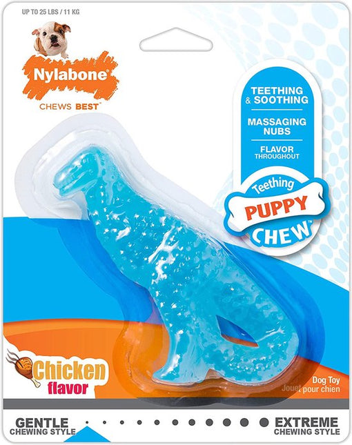 Nylabone Puppy Dental Dinosaurus Kip S Ndd001