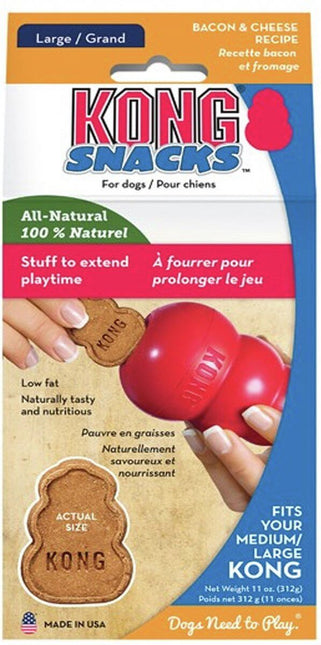AnimalstoreXL Kong Snacks Bacon en Cheese Large