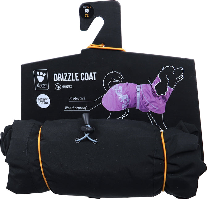 Hurtta Hundemantel Drizzle Coat Raven