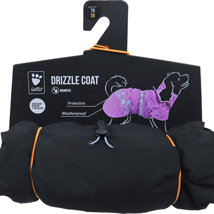 Hurtta Hundemantel Drizzle Coat Raven