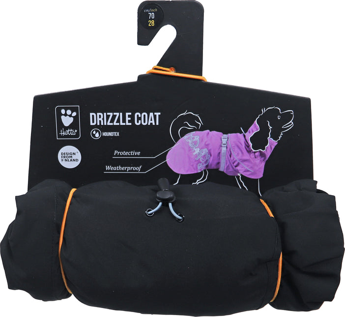 Hurtta Hundemantel Drizzle Coat Raven