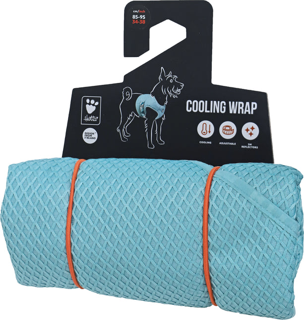 Hurtta Koelvest Hond - Cooling Wrap Aquamarine