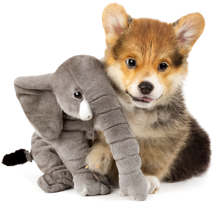 Boon Olifant Plüsch mit Quietscher 22cm