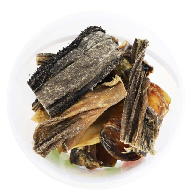 AnimalstorexL Snackmix Schwein - Rind - Ente 500g im Eimer