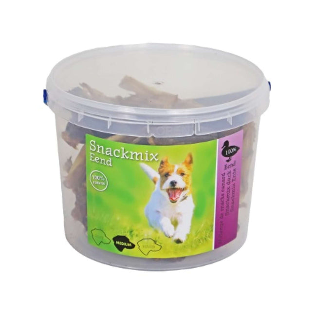 AnimalstorexL Snackmix Schwein - Rind - Ente 500g im Eimer