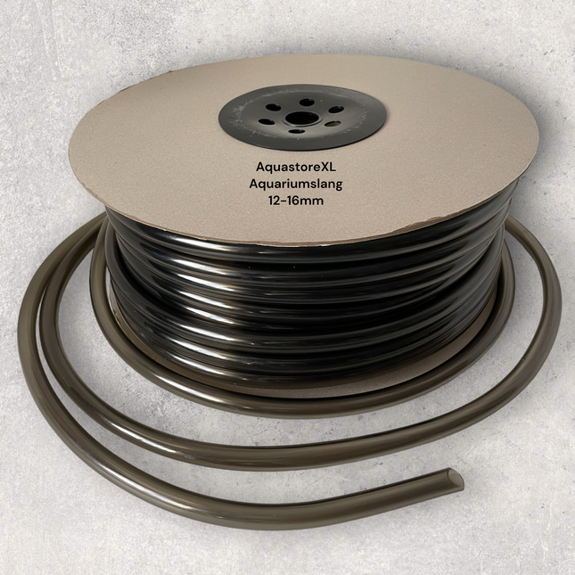 AnimalstoreXL Antraciet Aquariumslang 12-16mm per meter