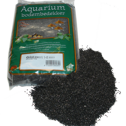 AnimalstoreXL Aquarium Grind Zwart 20KG