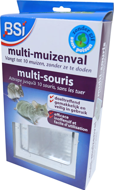 AnimalstoreXL BSI Muizenval Metaal Multi