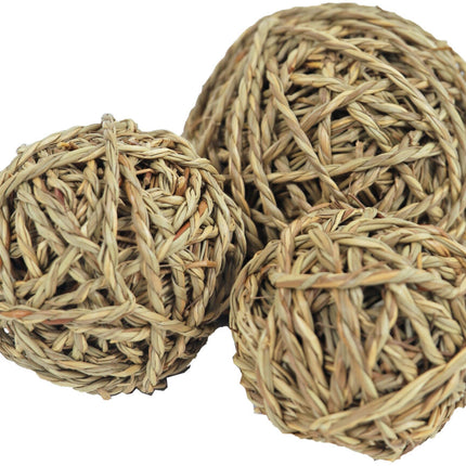 AnimalstoreXL Bal Natural met bel 8cm