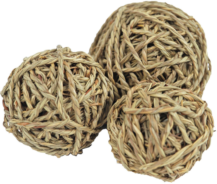 AnimalstoreXL Bal Natural met bel 8cm