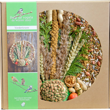 AnimalstoreXL Boon Voederkrans Pindanet met Decoratie 28cm