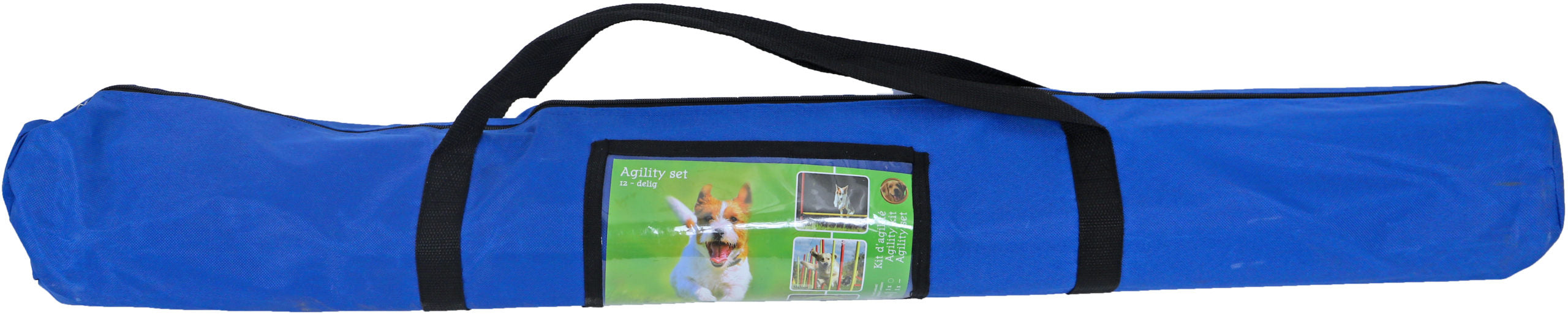 AnimalstoreXL Boon Agility Set 6x Stok met Springring en Horde