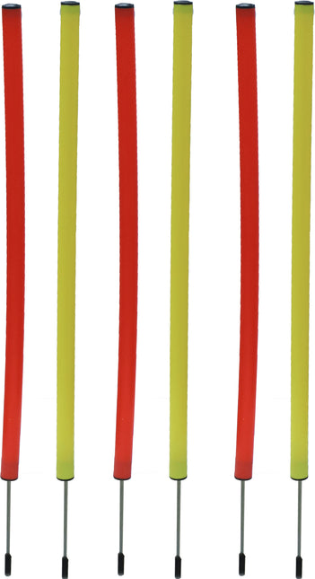 AnimalstoreXL Boon Agility Set 6x Stok met Springring en Horde