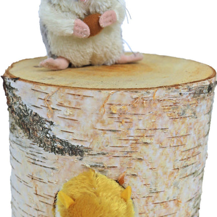 AnimalstoreXL Boon Berkenhuis Knaagdier Rond Medium 14cm