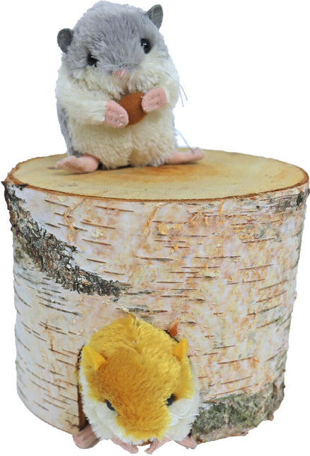 AnimalstoreXL Boon Berkenhuis Knaagdier Rond Medium 14cm