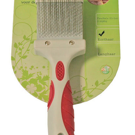 AnimalstoreXL Boon Borstel Flexibele Slicker Small