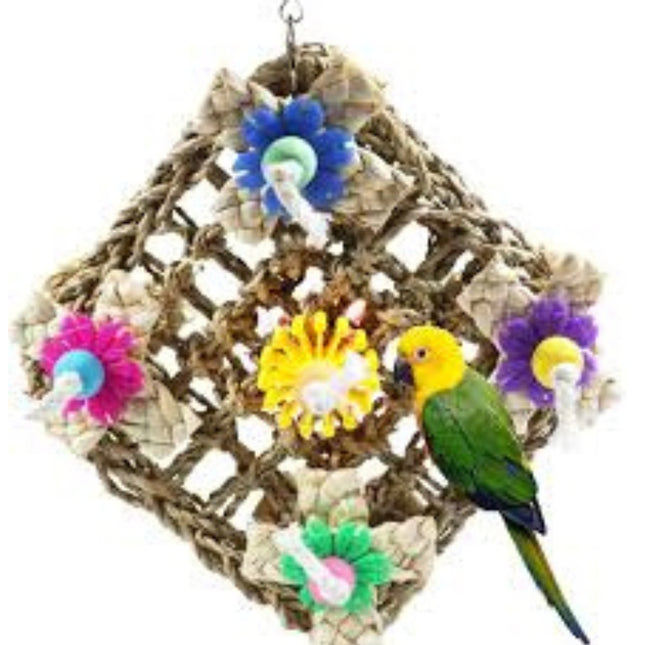 Boon Klimmat Geflochten mit Holz mit Seil 30cm