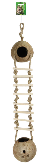 AnimalstoreXL Boon Kokoshuis Dubbel met Touwladder 80cm