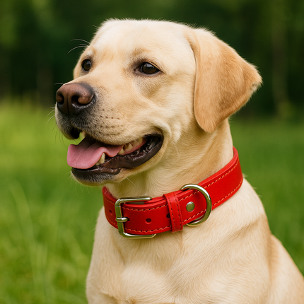 Boon Halsband Rot 22mm 55cm