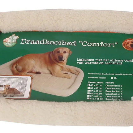 AnimalstoreXL Boon Draadkooibed Comfort Ivoor