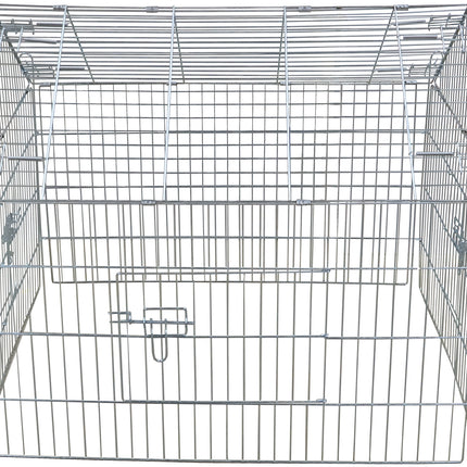 AnimalstoreXL Boon Draadren Puntdak Verzinkt 90x75x75cm