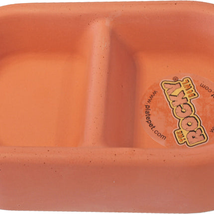 Boon Futternapf Beton Hase Oval 21cm - Oval Doppel 21cm