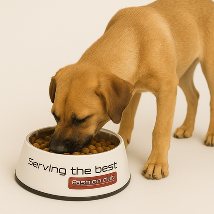 Boon Futternapf Pl Edelstahl Fashionclub Weiß 18cm