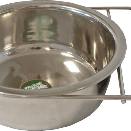 Boon Futternapf aus Edelstahl mit Schraubhalter 19cm - 21cm