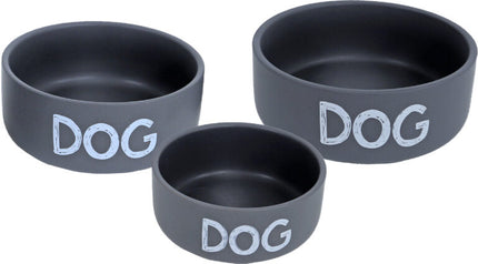Boon Fressnapf Stein Hundematte Minzblau 16cm & 19cm - Grau 16cm - 19cm