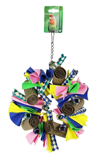 AnimalstoreXL Boon Feestring Foam met Metalen Bel 29cm