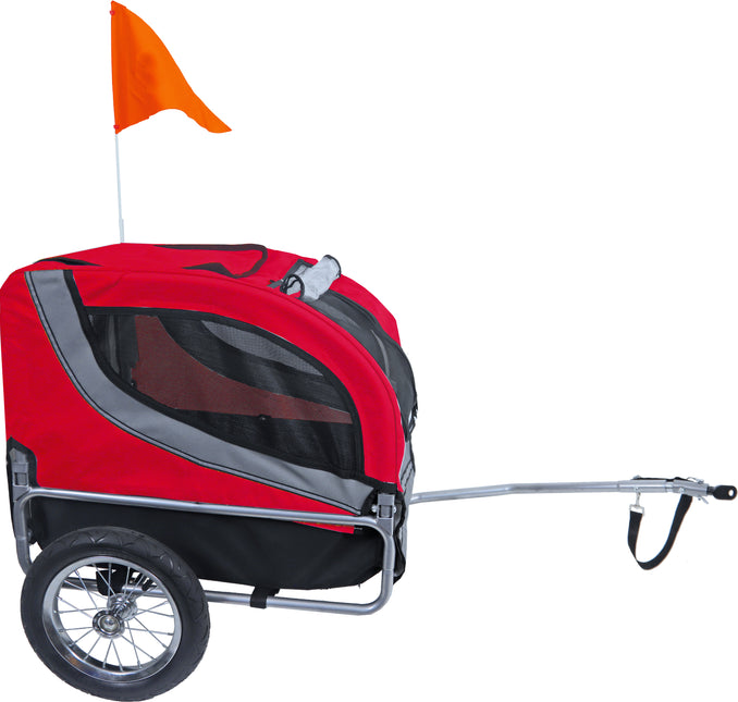 AnimalstoreXL Boon Fietskar Runner 1 Rood Grijs