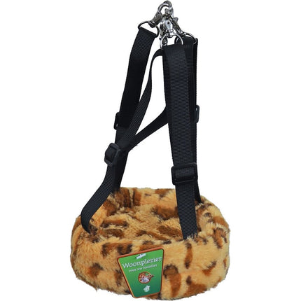 AnimalstoreXL Boon Hangmand Knaagdier Pluche Luipaard 16cm