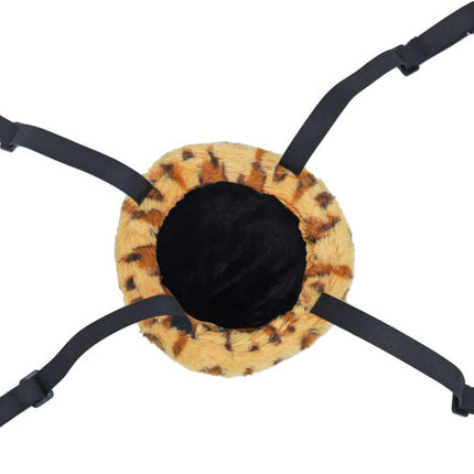 AnimalstoreXL Boon Hangmand Knaagdier Pluche Luipaard 16cm