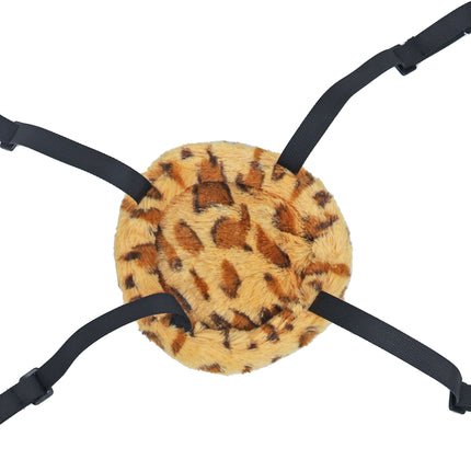 AnimalstoreXL Boon Hangmand Knaagdier Pluche Luipaard 16cm