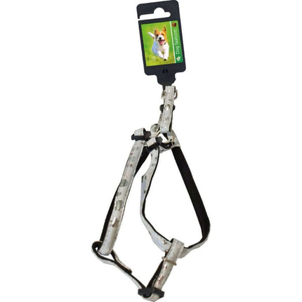 AnimalstoreXL Boon Tuig BH Nyl PU Bubble Wit 10mm 35-45cm