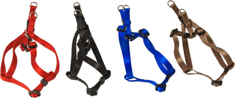 AnimalstoreXL Boon Tuig BH Nylon Zwart 10mm H25 B35