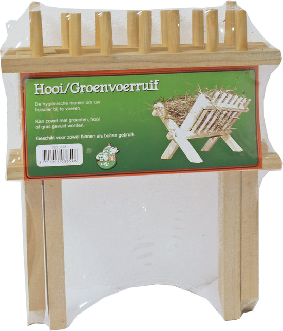 AnimalstoreXL Boon Hooi Groenvoerruif Hout 23cm