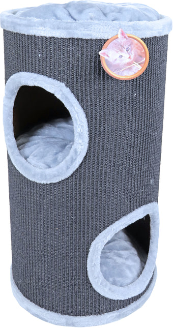 AnimalstoreXL Boon Klimton Sisal 2 Gaats Zwart Grijs 75cm