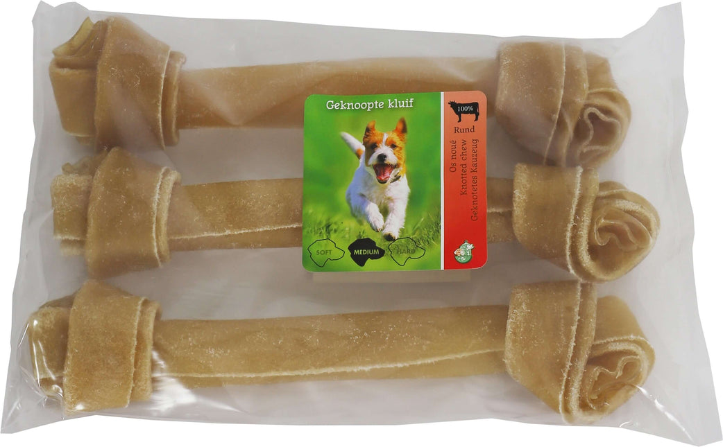AnimalstoreXL Boon Kluif Geknoopt 25cm 3 stuks