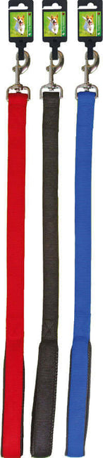 AnimalstoreXL Boon Korthouder Nyl.Sp Dubbel Rood 25mm 60cm